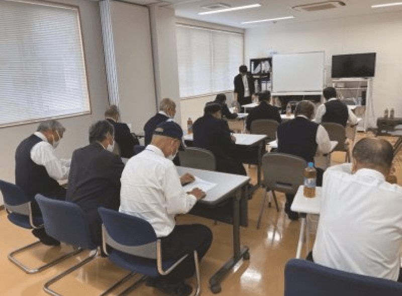 実地研修の様子