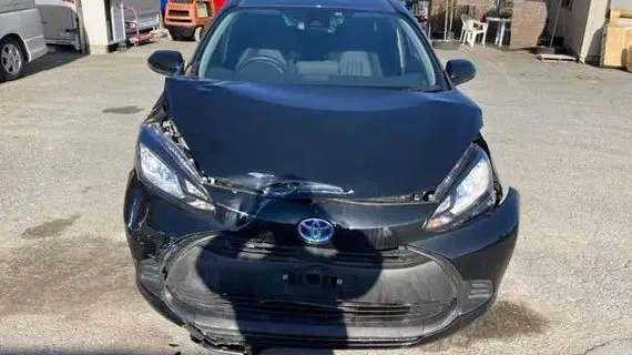 2026年9月_大阪府_トヨタ_アクア_2022年式_15,340km_53.2万円_事故車の買取実績