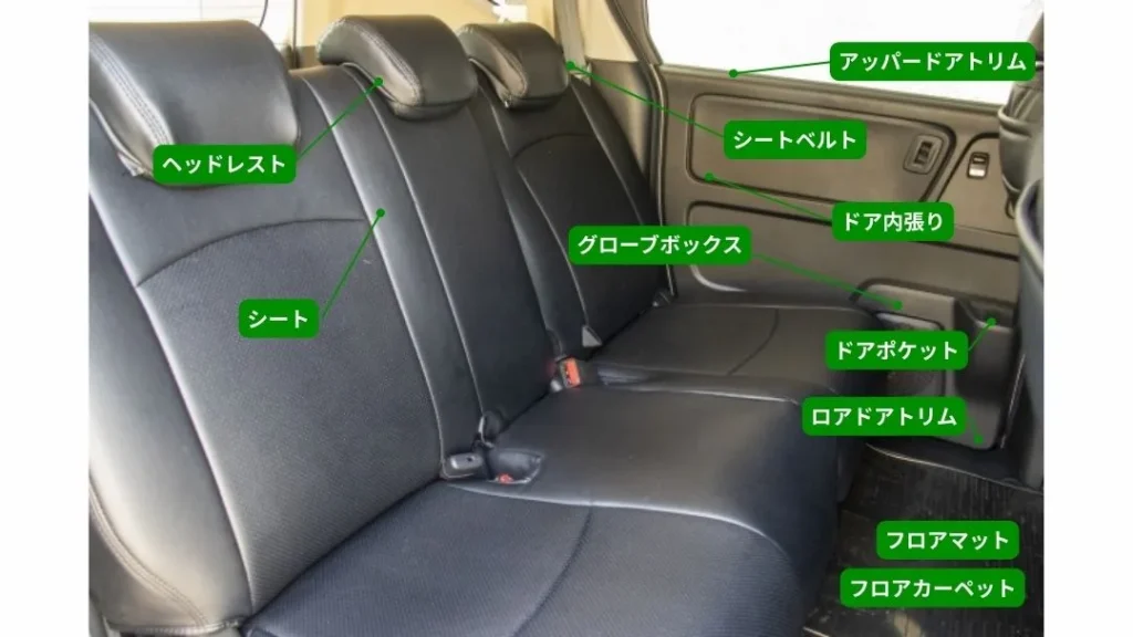 5 | 車買取のソコカラ シート・ドア周辺の部位・部品