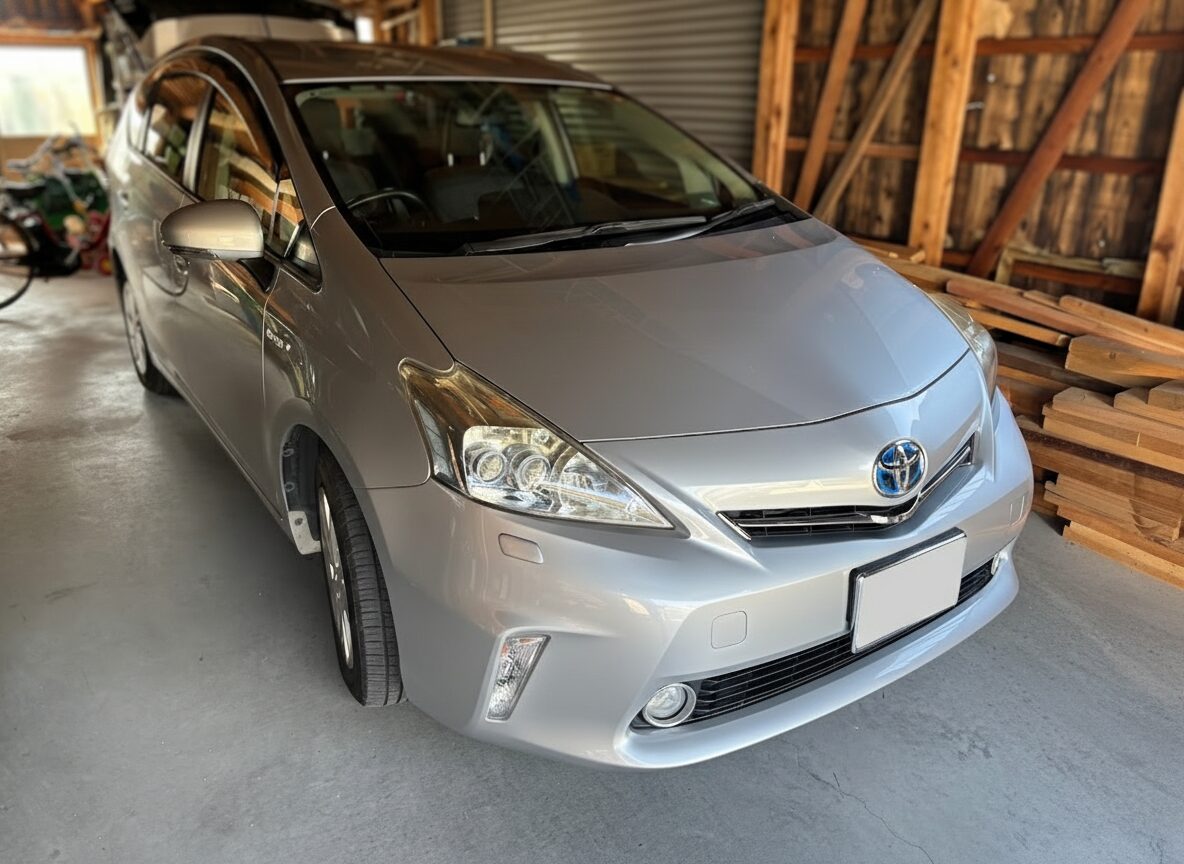 57 | 車買取のソコカラ トヨタプリウスアルファ(平成23年/2011年)56,634km兵庫県たつの市の買取実績46017|車買取はソコカラ