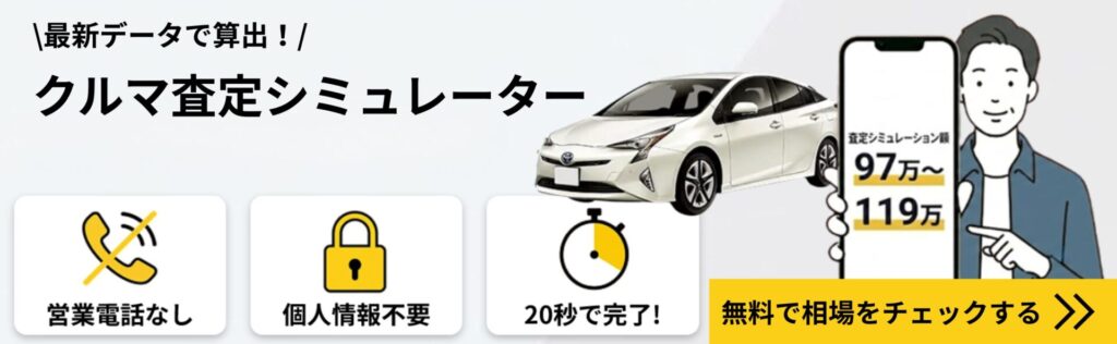 最新データで算出 車査定シミュレーター | 車買取のソコカラ 最新データで算出 車査定シミュレーター