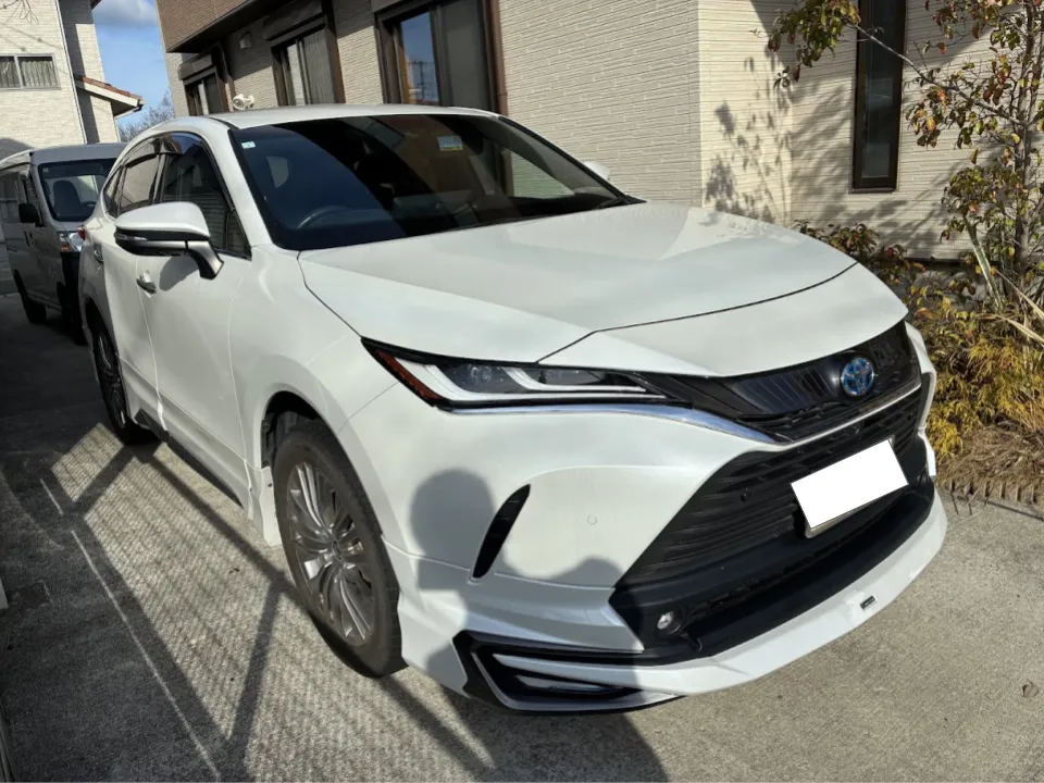 ハリアー冠水車 | 車買取のソコカラ ハリアーハイブリッド冠水車の写真